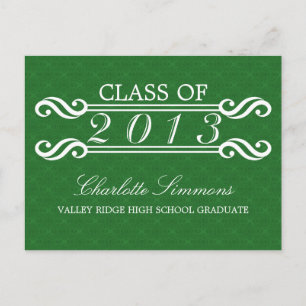 Tarjeta postal para Fiesta Grad 2013 de Green Vint