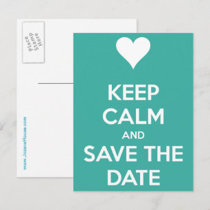 Tarjeta Postal para Guardar la Fecha