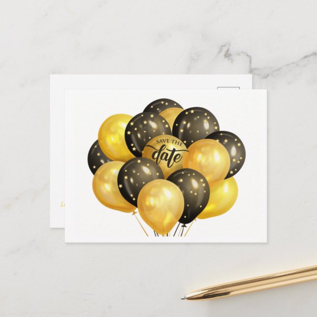 Tarjeta postal para guardar la fecha en todas las  (Anverso/Reverso In Situ)