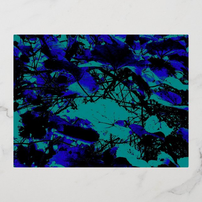 Tarjeta postal para la invitación al Relieve metal (Anverso)