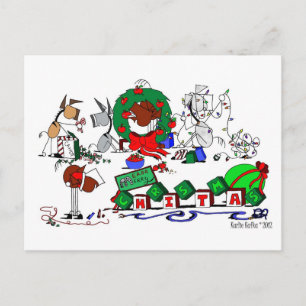 Tarjeta postal para Navidades de Personalizados de