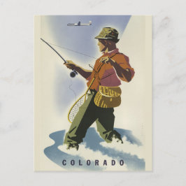 Tarjeta postal para viajes de cosecha de Colorado