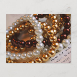 Tarjeta postal Pearl Bracelets