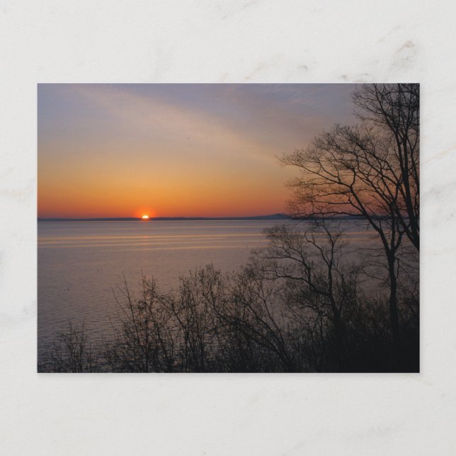 Tarjeta postal Penobscot Bay Sunrise - 2 (Anverso)