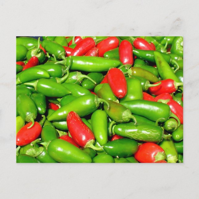 Tarjeta postal - Peppers (Anverso)