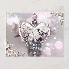 Tarjeta postal Perfume y Peonies
