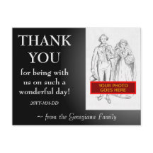 Tarjeta postal personalizable de "GRACIAS"