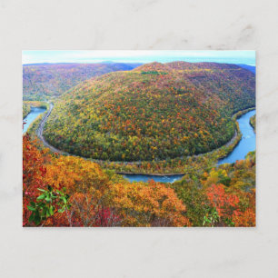 Tarjeta postal personalizable de Virginia Occident