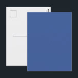 Tarjeta postal personalizada Azul Corporativo<br><div class="desc">Limpio, refinado y listo para cualquier cosa: esta postal de Azul Corporativo es tu lienzo en blanco para mensajes modernos. Ya sea que estés anunciando un evento, enviando un agradecimiento, lanzando una campaña o promocionando una temporada, esta postal lo logra con autoridad tranquila y estilo versátil. El tono azul audaz...</div>