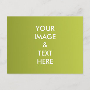 Tarjeta Postal Personalizada con tu Propia Foto