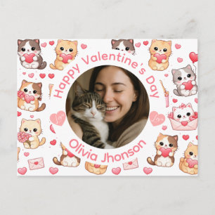 Tarjeta postal personalizada del Día de San Valent