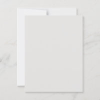 Tarjeta Postal Personalizada Platino Blanco