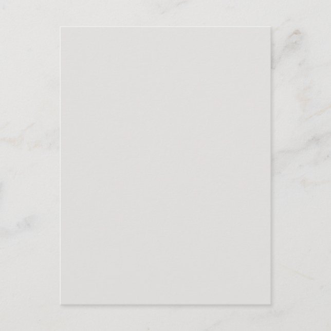 Tarjeta Postal Personalizada Platino Blanco (Anverso)