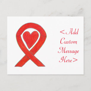 Tarjeta postal Personalizado de la cinta de opcion