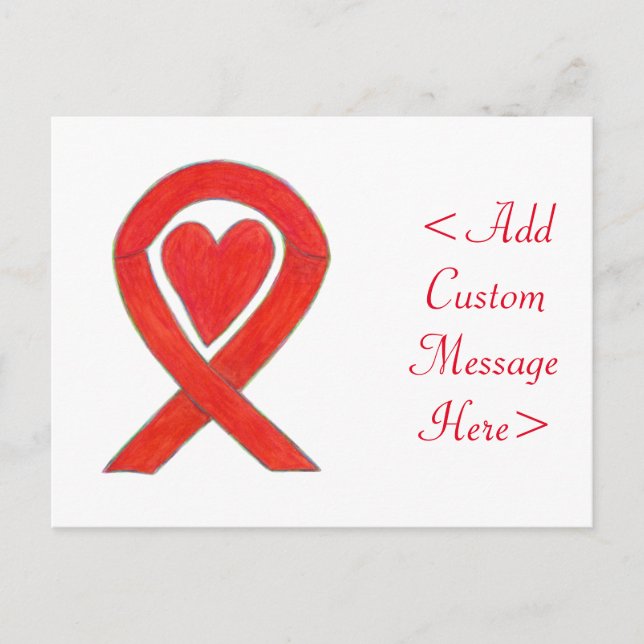 Tarjeta postal Personalizado de la cinta de opcion (Anverso)