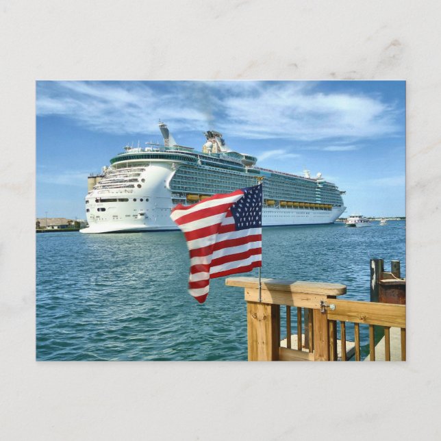 Tarjeta postal Personalizado de SailAway (Anverso)