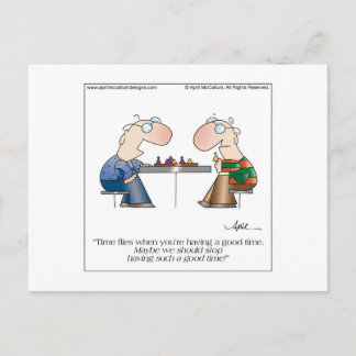 Tarjeta postal Personalizado GOOD TIMES de April M