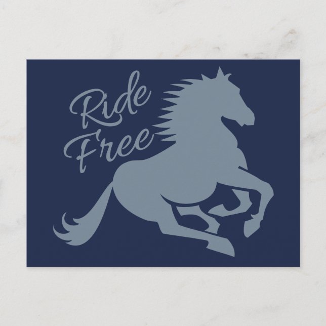 Tarjeta postal personalizado libre (Anverso)
