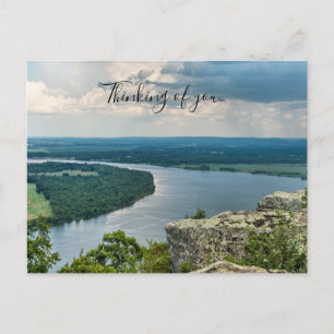Tarjeta postal Petit Jean Cedar Creek Pensando en 