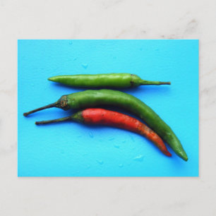 Tarjeta postal, Pimientos Verdes y Rojos