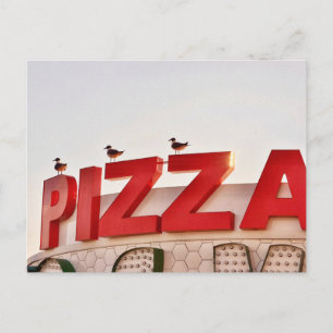 Tarjeta postal Pizza