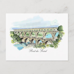 Tarjeta postal Pont Du Gard