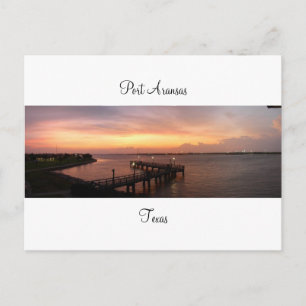 Tarjeta postal Port Aransas (Panorámica) #6