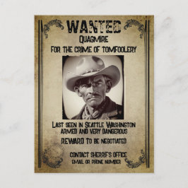 Tarjeta postal Poster deseada