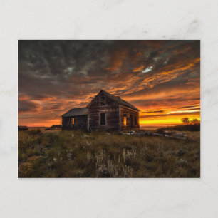 Tarjeta postal Prairie Sunrise