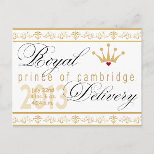 Tarjeta postal Prince of Cambridge Souvenir