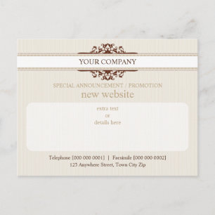 TARJETA POSTAL PROMOCIONAL :: divino 1A