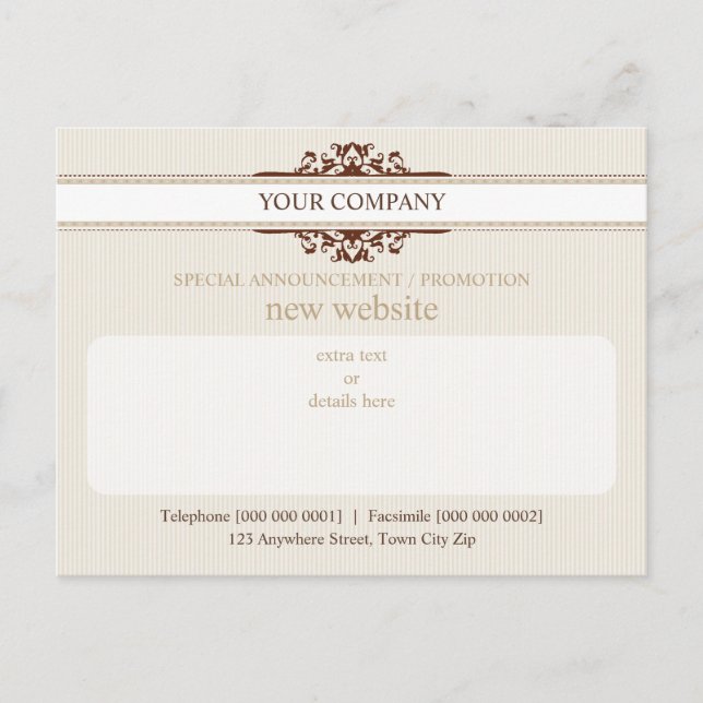 TARJETA POSTAL PROMOCIONAL :: divino 1A (Anverso)