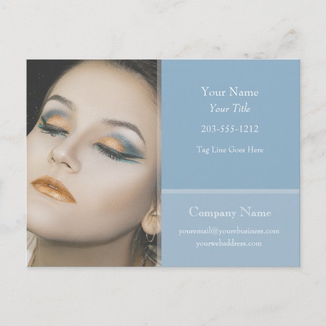 Tarjeta Postal Publicitaria Profesional - HAMbyWG (Anverso)