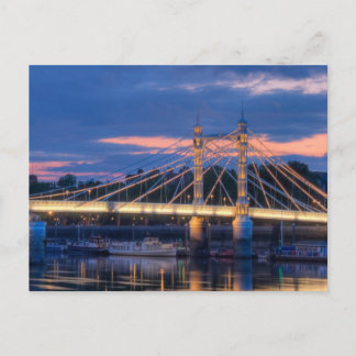 Tarjeta postal puente Albert