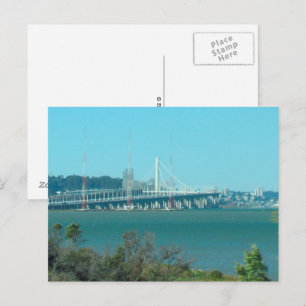 Tarjeta postal - Puente de la Bahía de Oakland