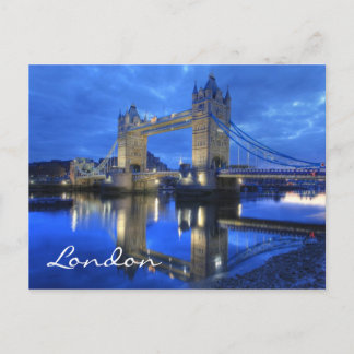 Tarjeta postal puente de Londres