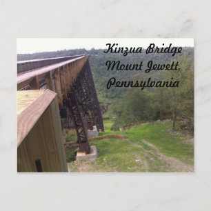 Tarjeta postal puente Kinzua
