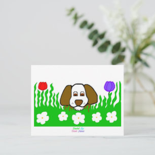 Tarjeta postal Pup N Play