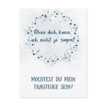 Tarjeta postal - Quieres mi padrino de boda ser