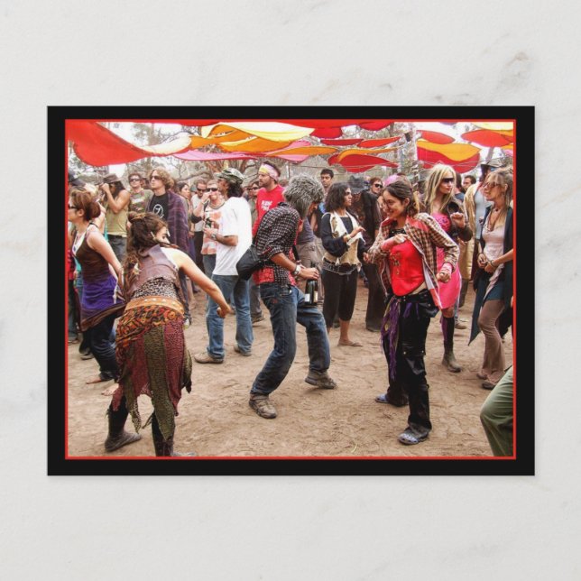 TARJETA POSTAL RainboW GrooViN (Anverso)