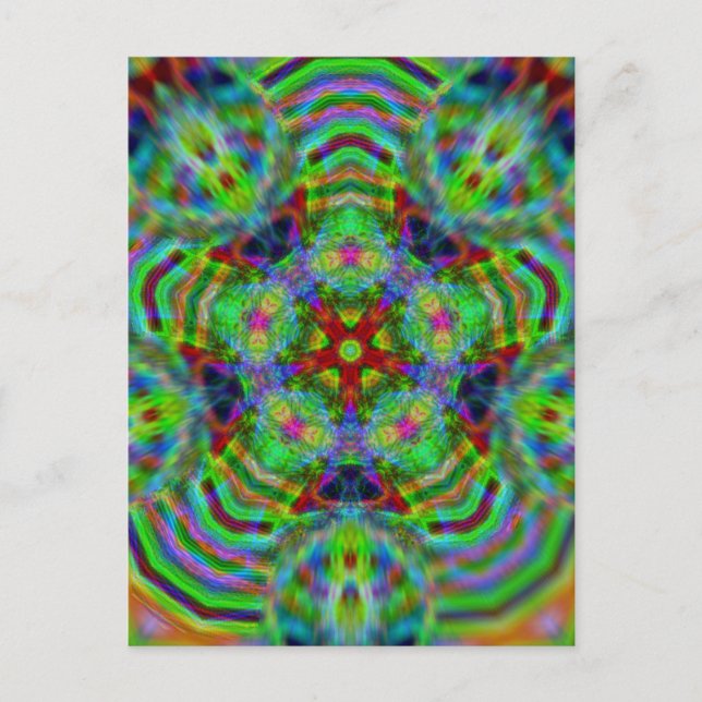 Tarjeta postal Rainbow'delica (Anverso)