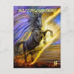 Tarjeta postal Rayo Relámpago de Mike Winterbauer