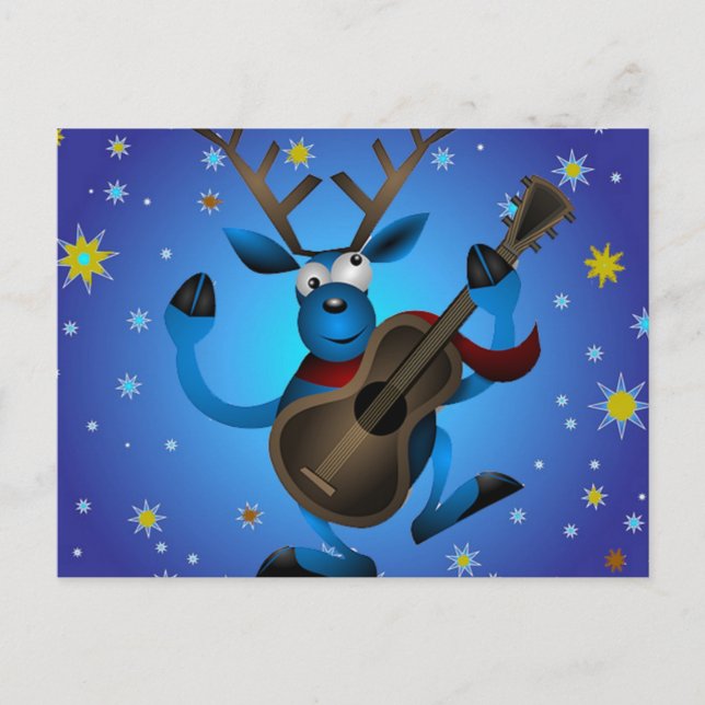 Tarjeta postal Reindeer Rock (Anverso)