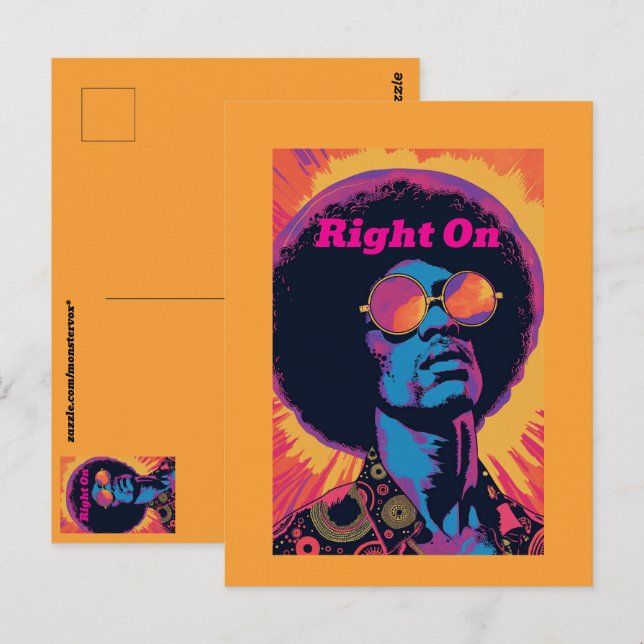 Tarjeta Postal Retro/Fría (Anverso / Reverso)