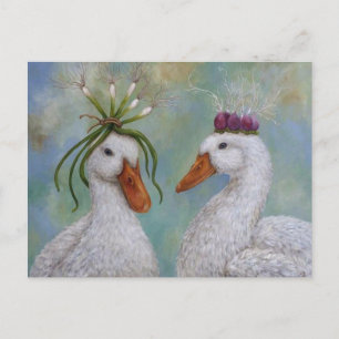 Tarjeta postal - Rey y Reina