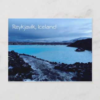 Tarjeta postal Reykjavik Islandia Blue Lagoon