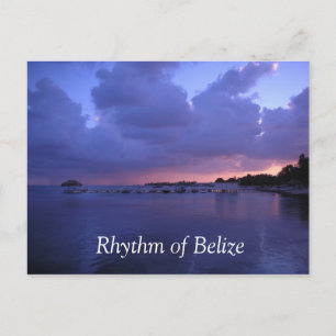 Tarjeta postal Ritmo de Belice San Pedro