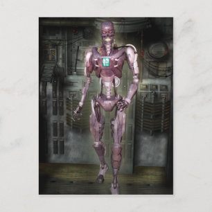 Tarjeta postal Robot