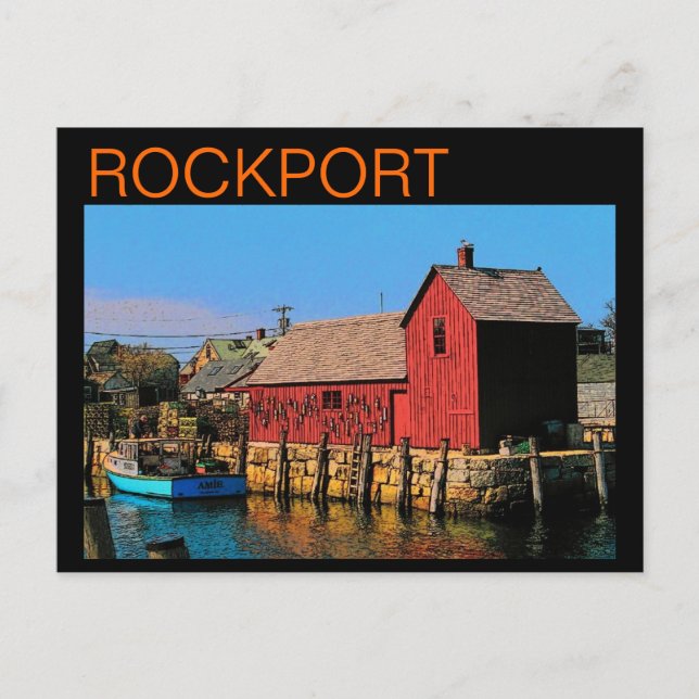 Tarjeta postal Rockport (Anverso)