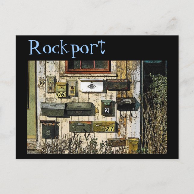 Tarjeta postal Rockport (Anverso)